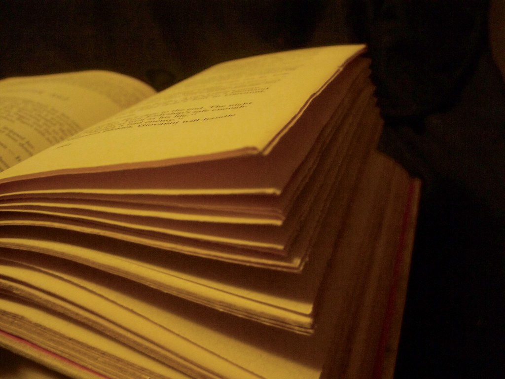 Pages ouvertes d'un livre de documentation illustrant la rédaction technique